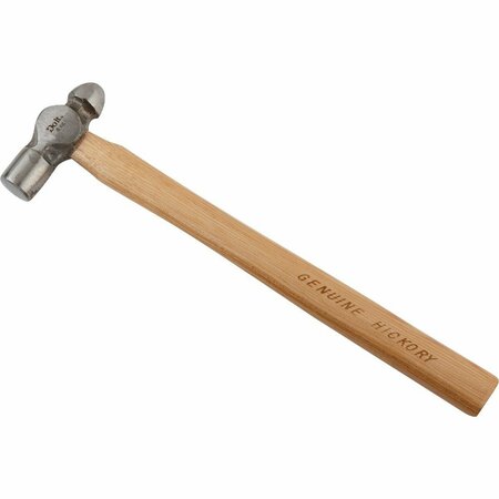 ALL-SOURCE 8 Oz. Steel Ball Peen Hammer with Hickory Handle 357901